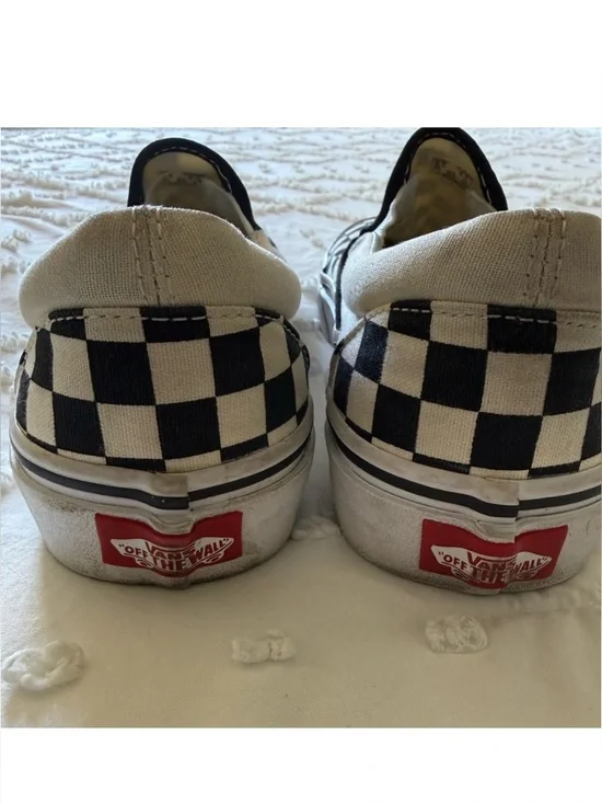 Vans Classic Slip-On Checkerboard - Black/White - Picture 5 of 5